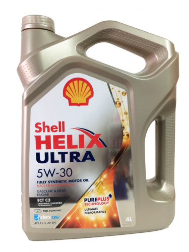 М/масло синтетика Shell Helix Ultra 5W-30, 4L