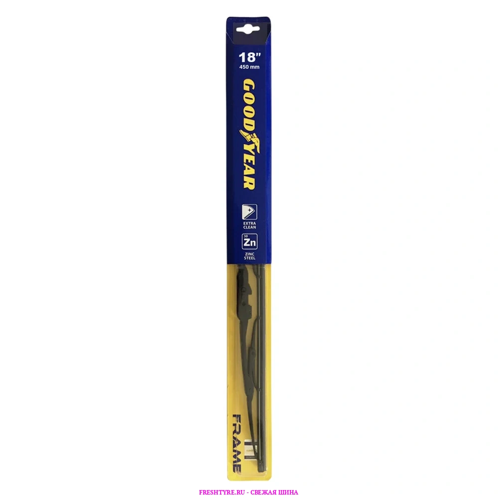 картинка Щетка с/о каркасная Goodyear FRAME 18"/45 cm всесезонная, 3 переходника от Свежаяшина.рф