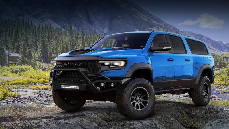 картинка Самый мощный пикап Ram 1500 стал «Мамонтом» от Hennessey от Свежаяшина.рф