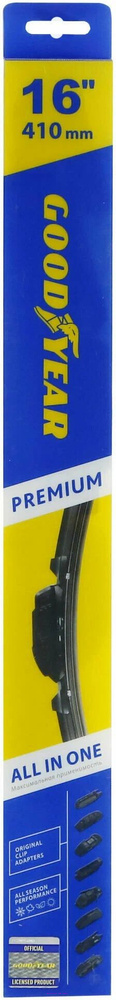 картинка Щетка стеклоочистителя бескаркасная PREMIUM 16"/41см от Свежаяшина.рф