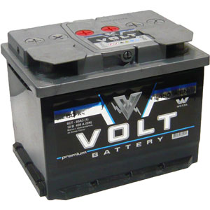 Аккумулятор автомобильный Volt premium 6СТ-60 N