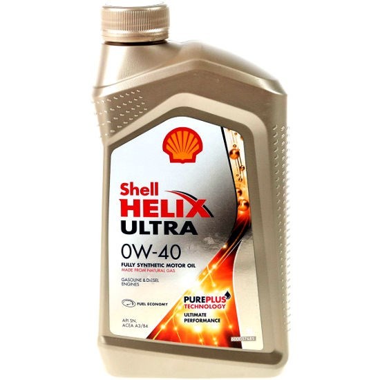 М/масло синтетика Shell Helix Ultra 0W-40 1L