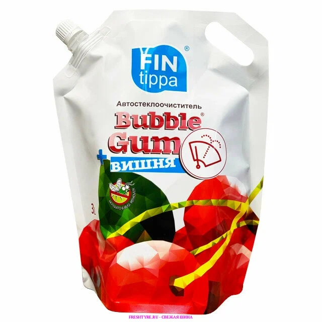 картинка Стеклоочиститель Bubble Gum,лето,вишня,3л от Свежаяшина.рф