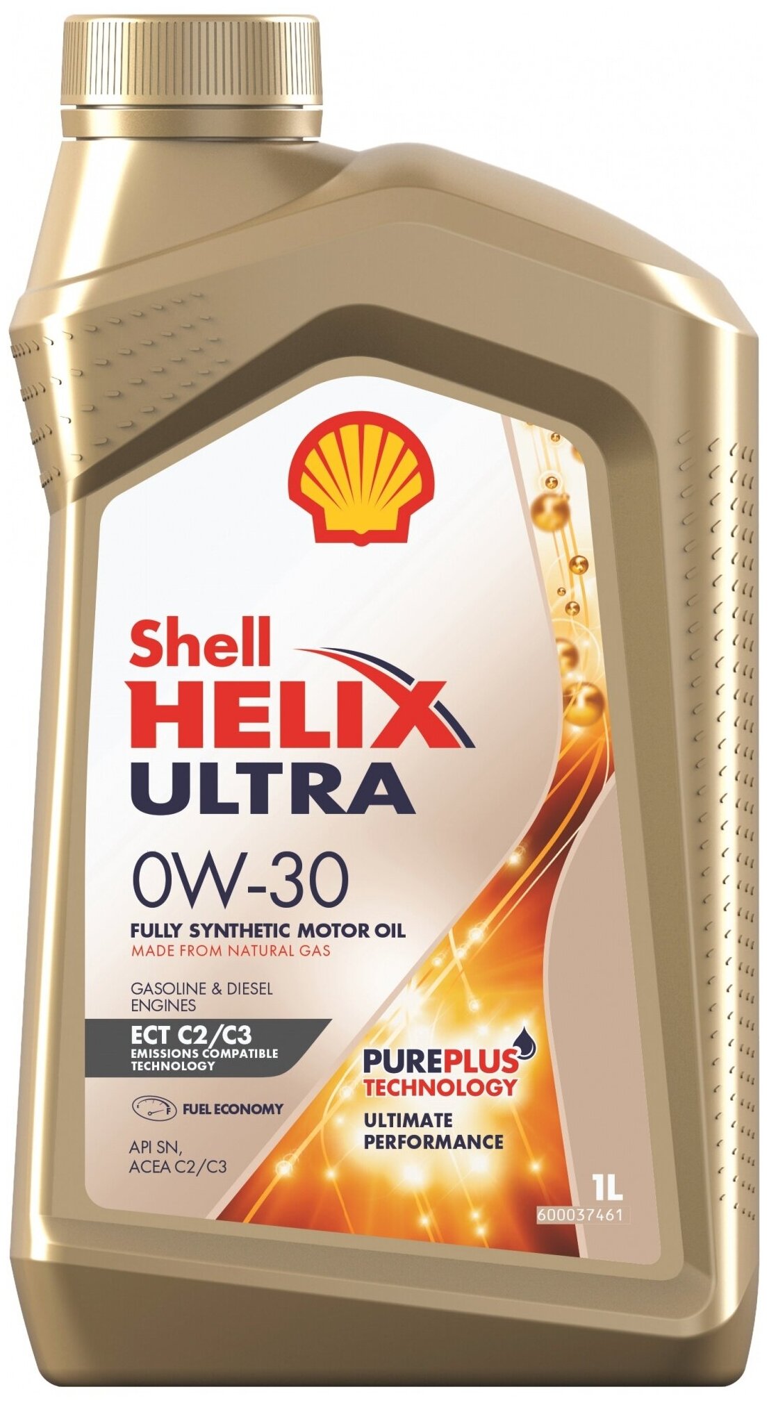 М/масло синтетика Shell Helix Ultra ECT C2/C3 0W-30 1L