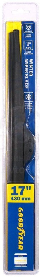 картинка Щетка с/о Goodyear WINTER 17"/43 cm, 4 переходника от Свежаяшина.рф