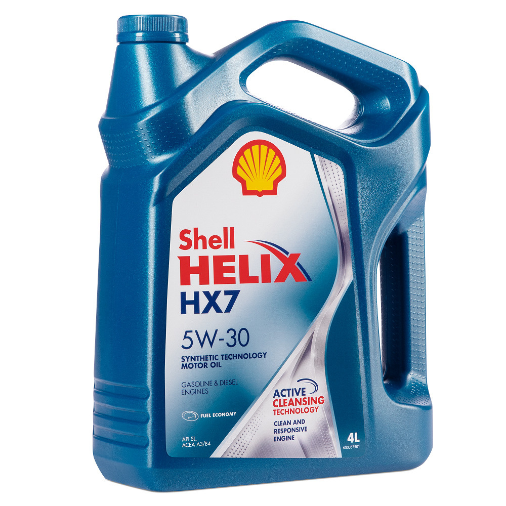 М/масло п/синтетика Shell Helix HX7 5W-30 4L