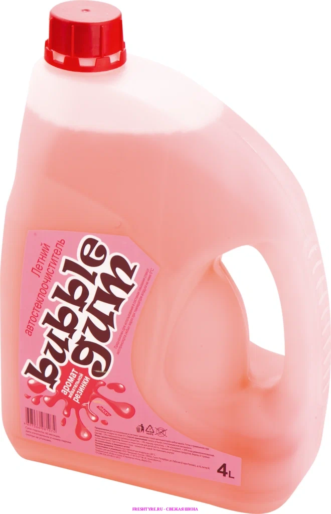 картинка Стеклоочиститель Bubble Gum, лето, канистра 4л от Свежаяшина.рф