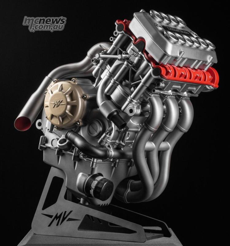 картинка  MV AGUSTA ПРЕДСТАВИЛА 5-ЦИЛИНДРОВЫЙ МОТОР CINQUE CILINDRI НА 240 Л.С. И 16 000 ОБ/МИН: U-КОМПОНОВКА ОКАЗАЛАСЬ КОМПАКТНОЙ от Свежаяшина.рф