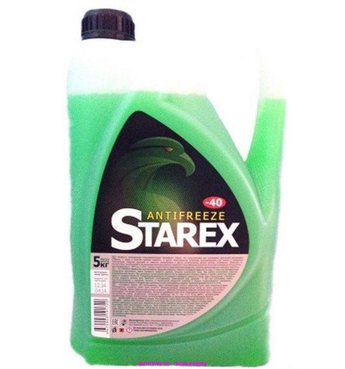 картинка Антифриз STAREX Green  G11 5кг от Свежаяшина.рф