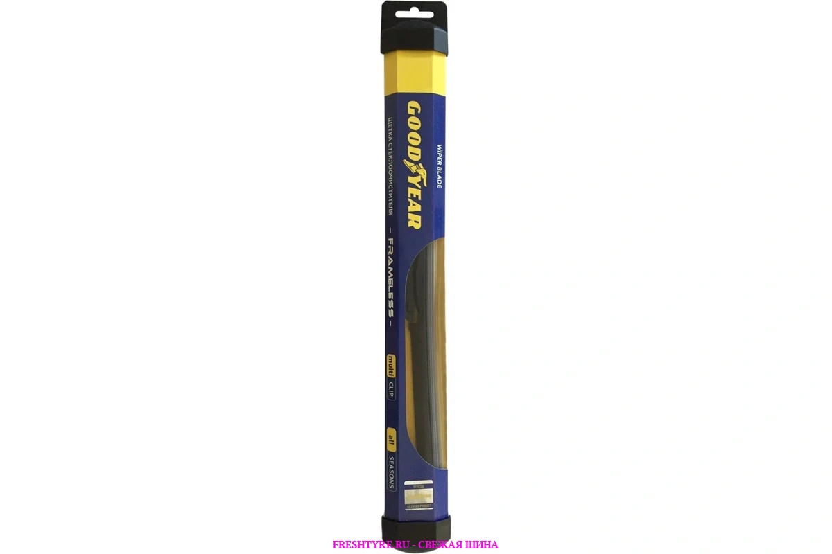 картинка Щетка б/к Goodyear FRAMELESS 22"/55 cm всесезонная, MULTICLIP от Свежаяшина.рф