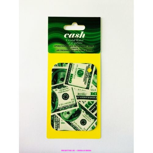 картинка Ароматизатор подвесной картоный RASH "Cash" - купюры - ваниль от Свежаяшина.рф