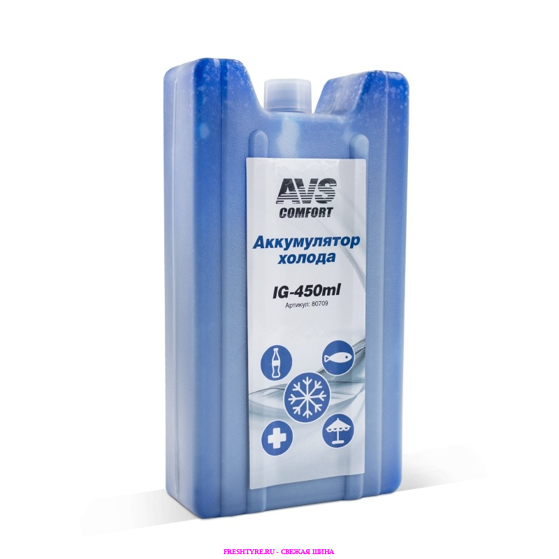 картинка Аккумулятор холода AVS IG-450ml (пластик) от Свежаяшина.рф