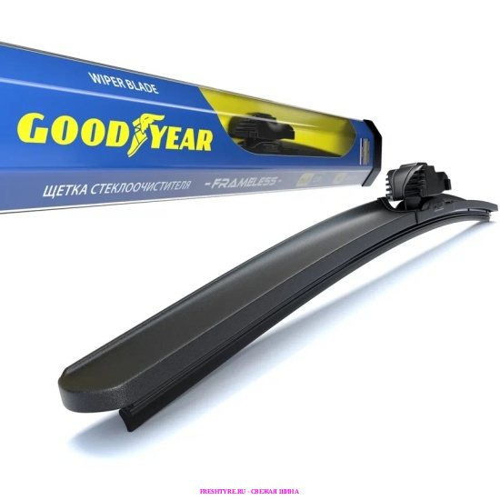 картинка Щетка б/к Goodyear FRAMELESS 17"/43 cm всесезонная, MULTICLIP от Свежаяшина.рф