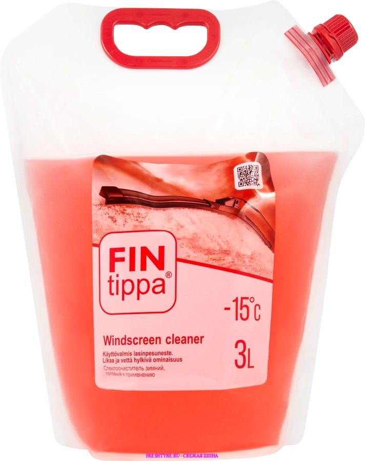 картинка Зимний стеклоочиститель FIN TIPPA -15C 3л от Свежаяшина.рф