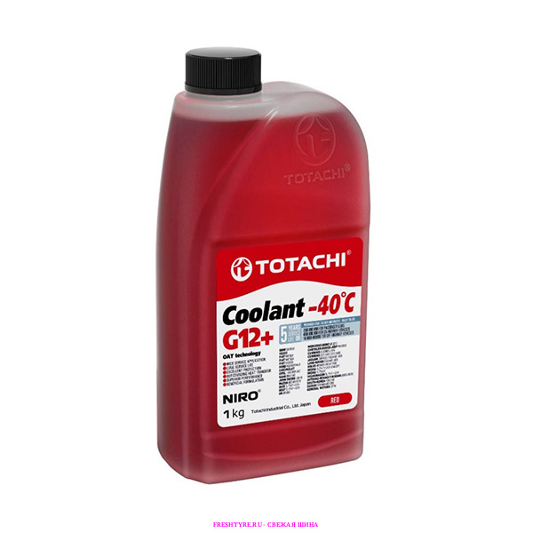 картинка Антифриз TOTACHI NIRO Coolant Red -40C G12+ 1кг от Свежаяшина.рф