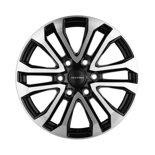 Khomen Wheels KHW1805 (LC Prado) 7,5x18/6x139,7 ET25 D106,1 Black-FP