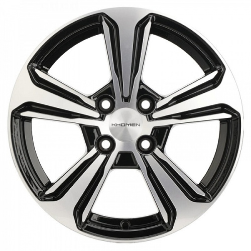 Khomen Wheels KHW1502 (Vesta) 6x15/4x100 ET50 D60,1 Black-FP