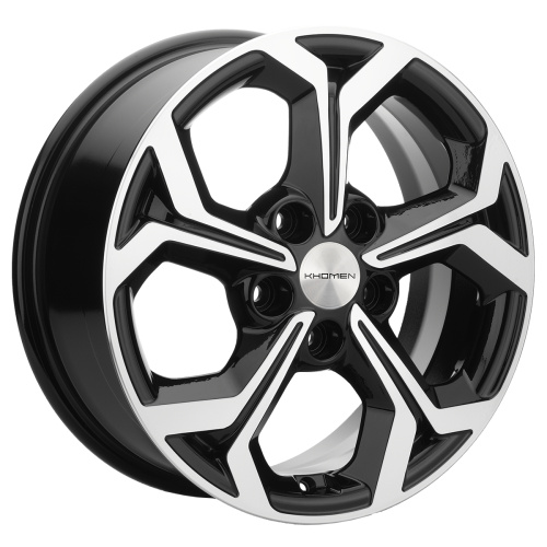 Khomen Wheels KHW1606 (Focus) 6,5x16/5x108 ET50 D63,3 Black-FP