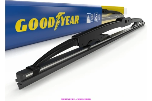 картинка Щетка с/о каркасная Goodyear FRAME 17"/43 cm всесезонная, 3 переходника от Свежаяшина.рф