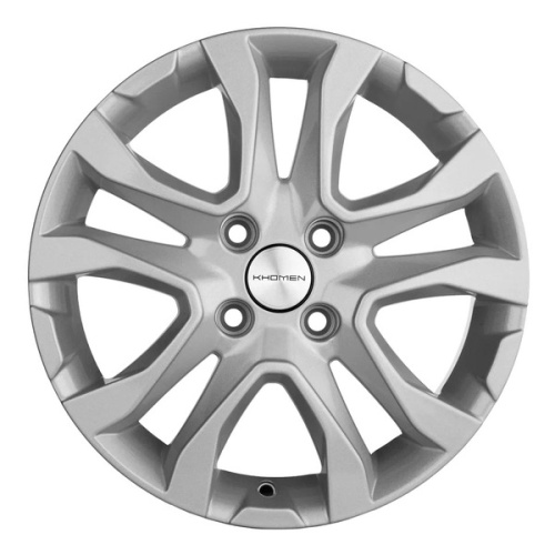 Khomen Wheels KHW1503 (Vesta) 6x15/4x100 ET50 D60,1 F-Silver-FP