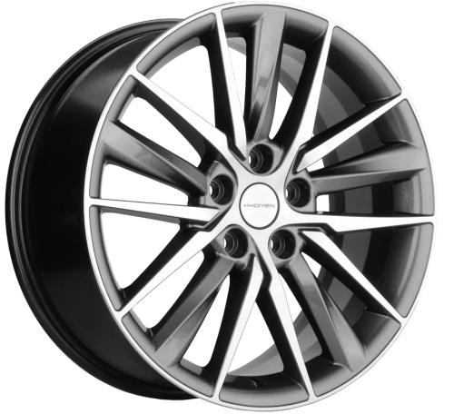 Khomen Wheels KHW1807 (Geely Coolray) 8x18/5x114,3 ET53 D54,1 Gray