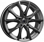 картинка K&K Твист (КС697) 7,5x17/5x130 ET43 D71,6 Дарк платинум от Свежаяшина.рф