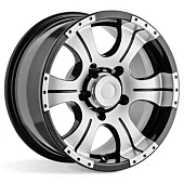 картинка K&K Байконур (КС473) 7x15/5x139,7 ET20 D110,1 Алмаз черный от Свежаяшина.рф