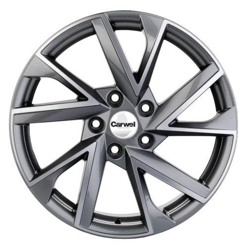 Khomen Wheels KHW1714 (Changan/Geely/Lexus/Toyota) 7x17/5x114,3 ET45 D60,1 Gray-FP