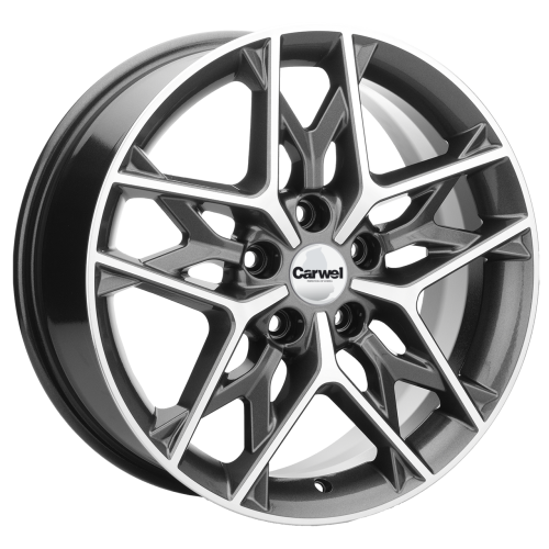 Khomen Wheels KHW1709 (Changan/Geely/Lexus/Toyota) 7x17/5x114,3 ET45 D60,1 Gray-FP