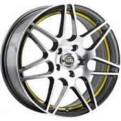 картинка ALCASTA M28 6x15/4x100 ET46 D54.1 BKF от Свежаяшина.рф