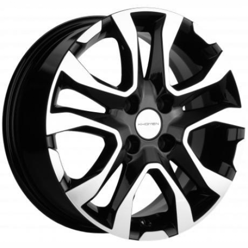 Khomen Wheels KHW1503 (Rio) 6x15/4x100 ET46 D54,1 Black-FP