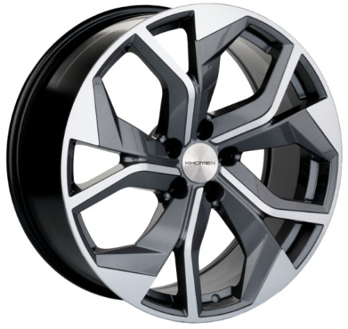 Khomen Wheels KHW1402 (Datsun on-DO/Granta) 5,5x14/4x98 ET35 D58,5 Gray-FP