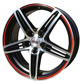 картинка ALCASTA M04 6x15/4x100 ET46 D54.1 MBRS от Свежаяшина.рф