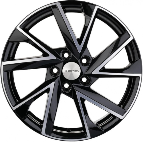 Khomen Wheels KHW1714 (Changan/Geely/Lexus/Toyota) 7x17/5x114,3 ET45 D60,1 Black-FP