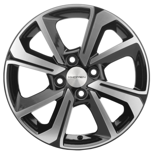 Khomen Wheels KHW1501 (Logan/Sandero/Xray) 6x15/4x100 ET40 D60,1 Black-FP