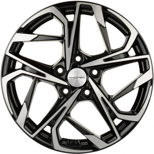 Khomen Wheels KHW1716 (CX-5/Seltos/Optima) 7x17/5x114,3 ET50 D67,1 Black-FP