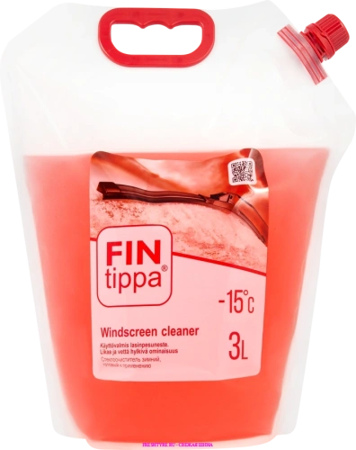 картинка Зимний стеклоочиститель FIN TIPPA -15C 3л от Свежаяшина.рф