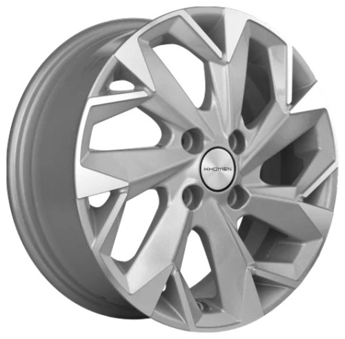 Khomen Wheels KHW1402 (Alsvin/Getz/i20) 5,5x14/4x100 ET46 D54,1 F-Silver-FP