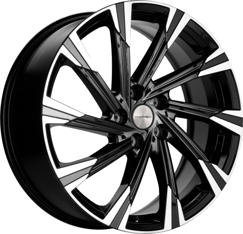 Khomen Wheels KHW1901 (Volvo XC) 7,5x19/5x108 ET50,5 D63,4 Black-FP